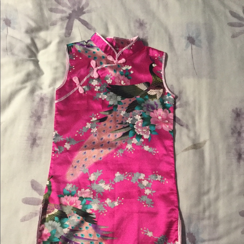 Chinese silk dress